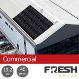 Fresh Solar COMMERCIAL 19.2kw Solar PV System [40 Panels] - Fully Installed