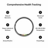 Ultrahuman Ring AIR Raw Titanium, Size 7 Ultrahuman Ring AIR Raw Titanium, Size 7