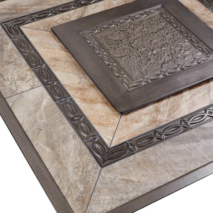 Agio Eldorado 5 Piece Woven Fire Chat Patio Set + Cover Costco UK