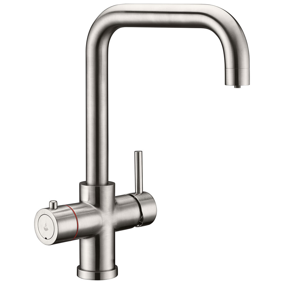 lead image of hot tap in brushed nickel