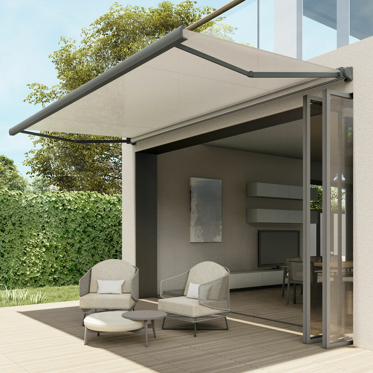 Olympus Awnings Aphrodite Outdoor Patio Awning Olympus Awnings Aphrodite Outdoor Patio Awning