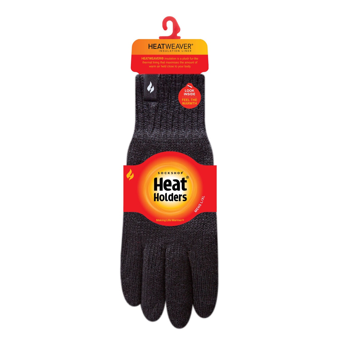 Heat Holders Men's Original Thermal Gloves 2 Pack in Black Heat Holders Men's Original Thermal Gloves 2 Pack in Black