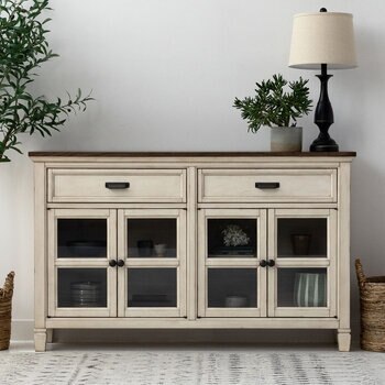 Pike & Main Conrad White Sideboard