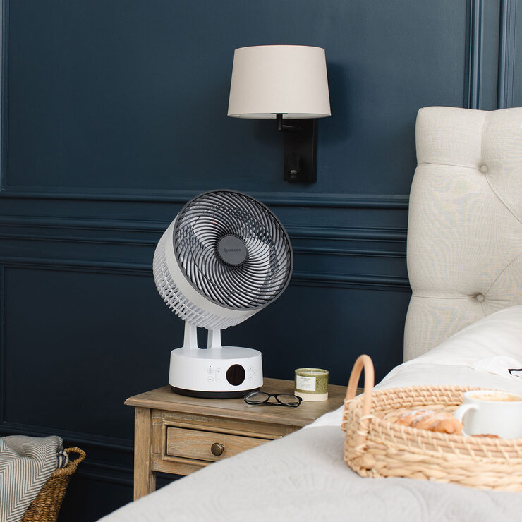 Lifestyle image of Meaco Table Top Fan