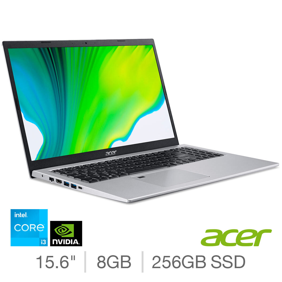 Acer Aspire 5, Intel Core i3, 8GB RAM, 256GB SSD, NVIDIA GeForce MX350, 15.6 Inch Laptop, NX.A1KEK.007