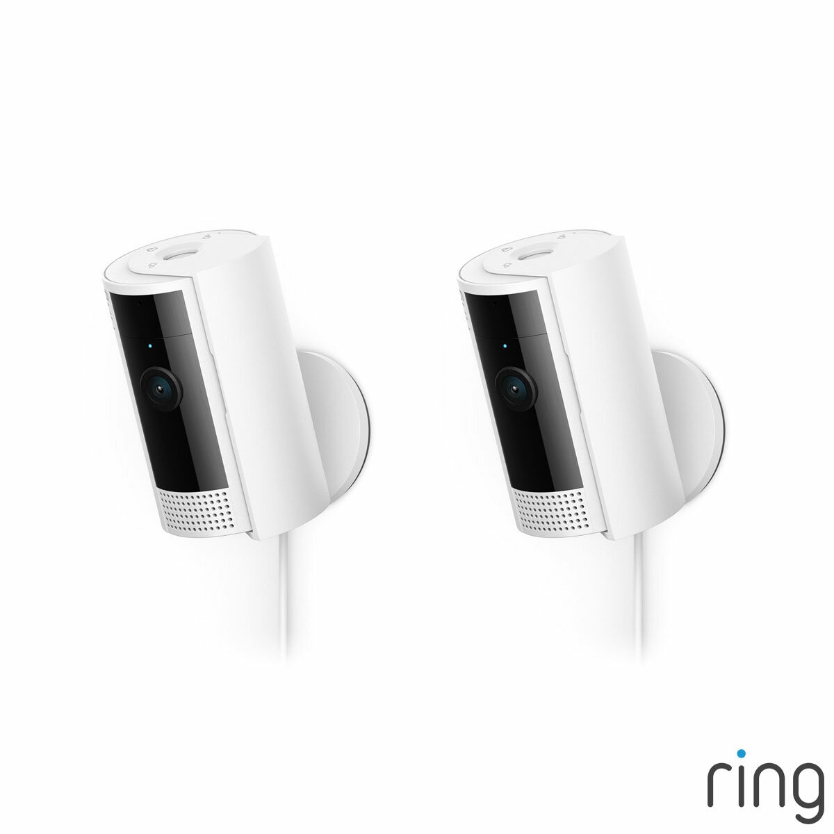 Ring Wired Indoor Camera 2 Pack in White
