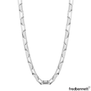 Fred Bennett Sterling Silver Box Chain Necklace