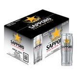 Sapporo Premium Beer, 12 x 650ml