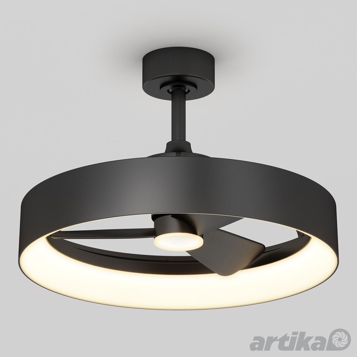 Artika Austin LED 23" Fandelier with downlight