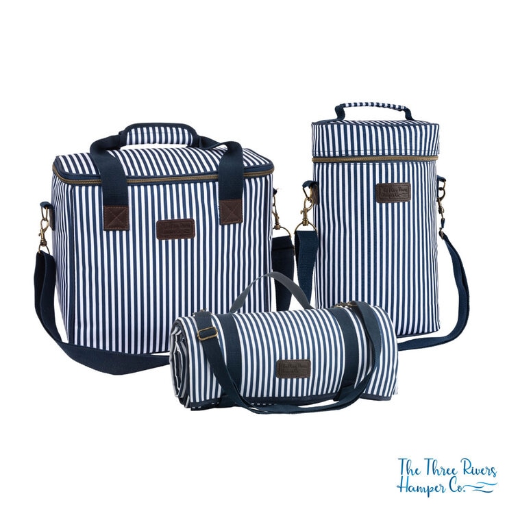Navigate Family Cool Bag, 2 Bottle Bag & Picnic Blanket Bundle in 2 Styles