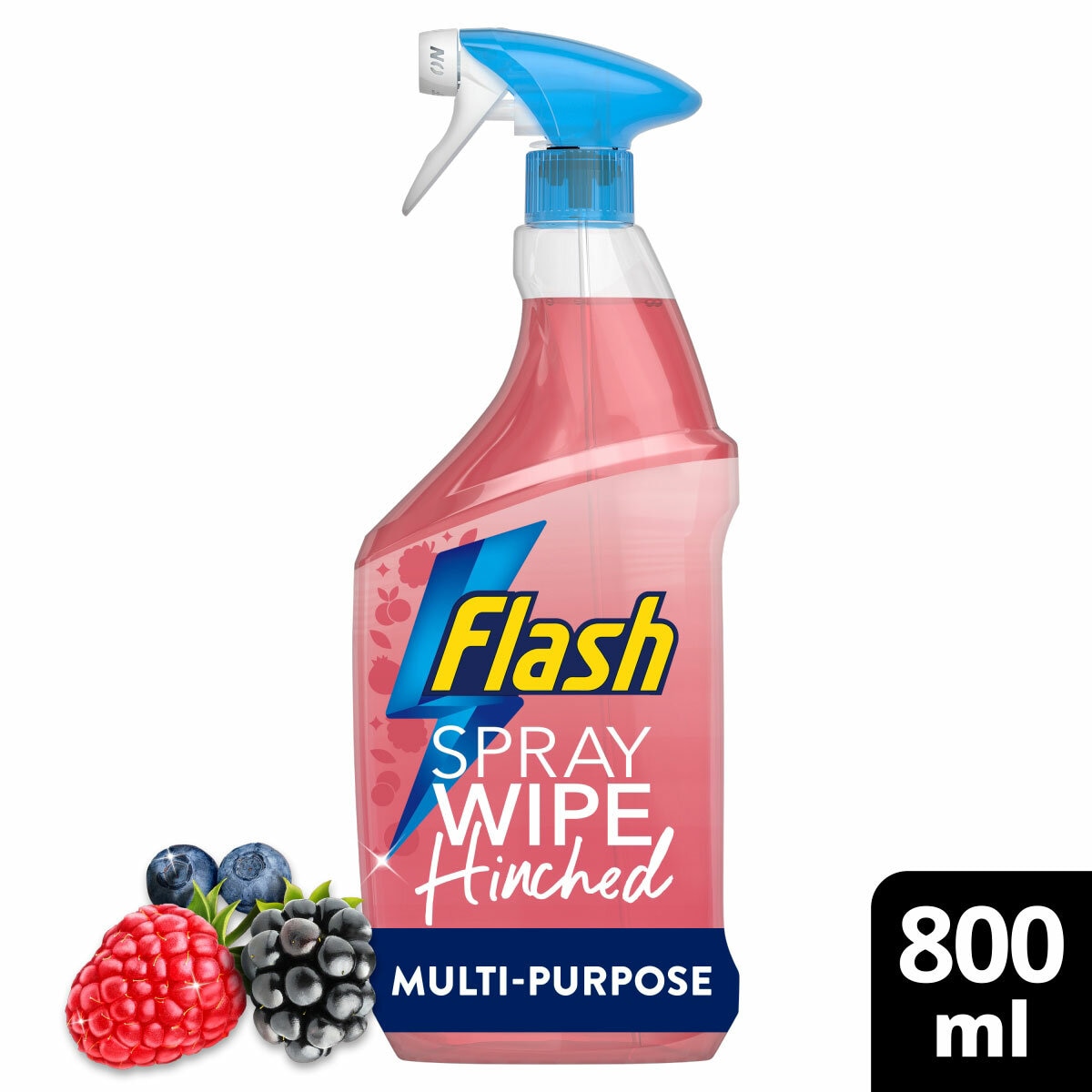 Flash Spray Wipe Done Wild Berries, 800ml Flash Spray Wipe Done Wild Berries, 800ml