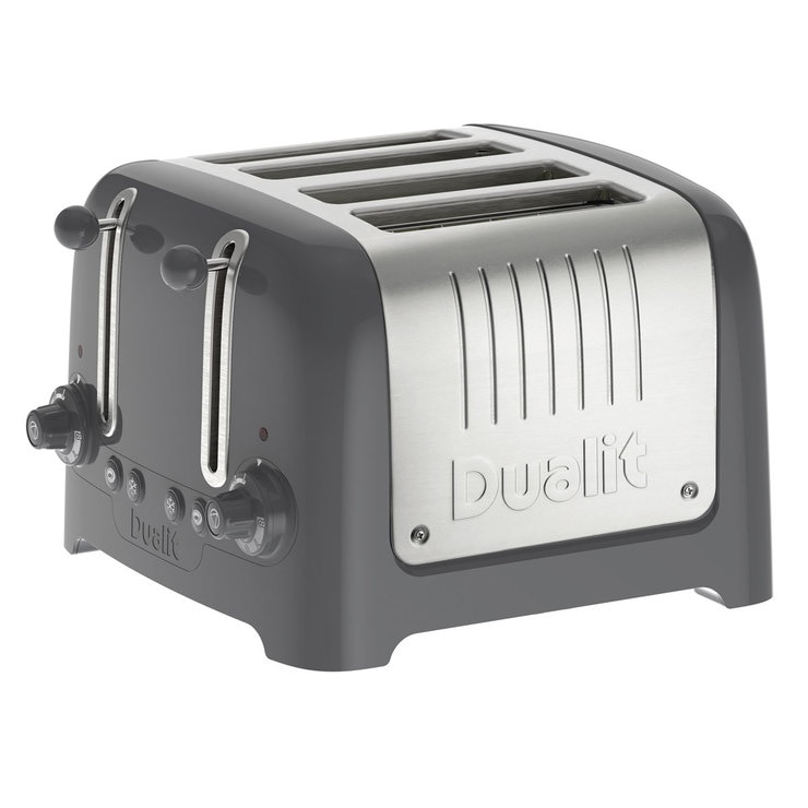 Dualit Lite Kettle & 4 Slot Toaster Set, Grey 10126 Costco UK