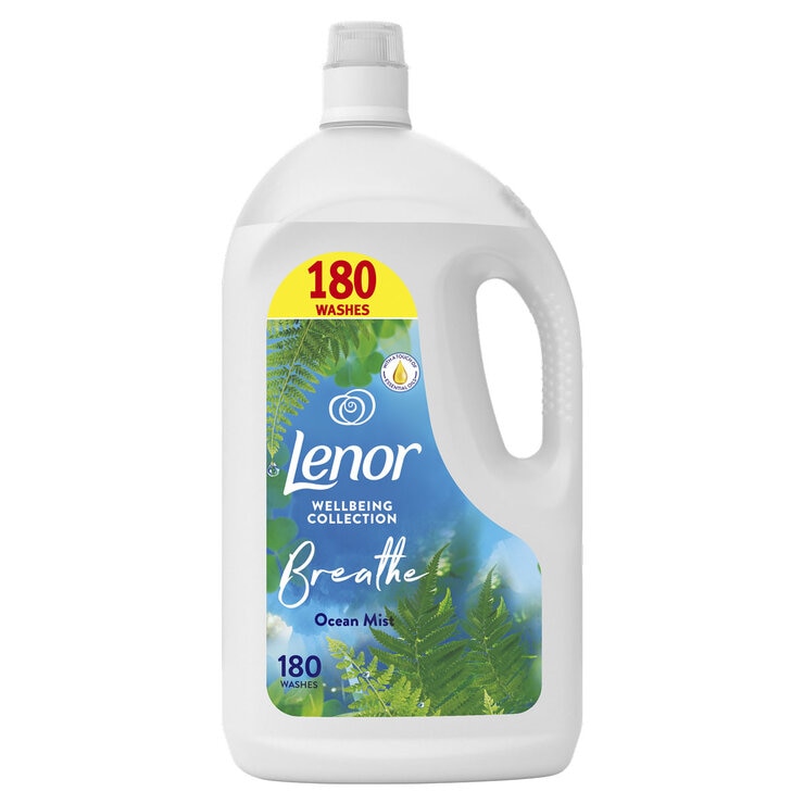 Lenor Fabric Conditioner Ocean Mist, 3.6L (180 Wash) Lenor Fabric Conditioner Ocean Mist, 3.6L (180 Wash)