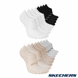 Skechers Ladies No Show Sock 8 Pack