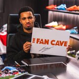 Ethan Nwaneri Signed Framed Shirt