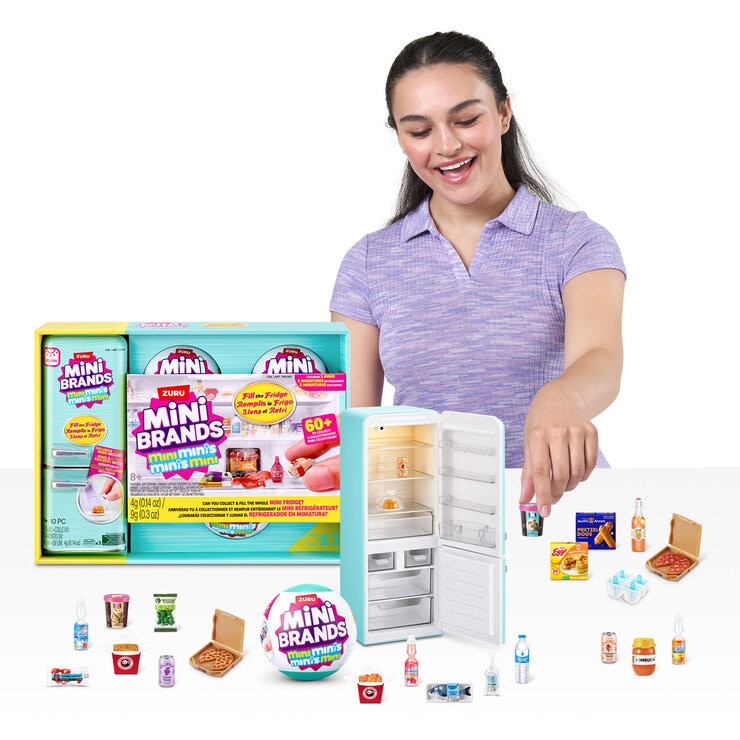 Mini Brands Fill the Fridge with 3 Capsules (8+ Years)