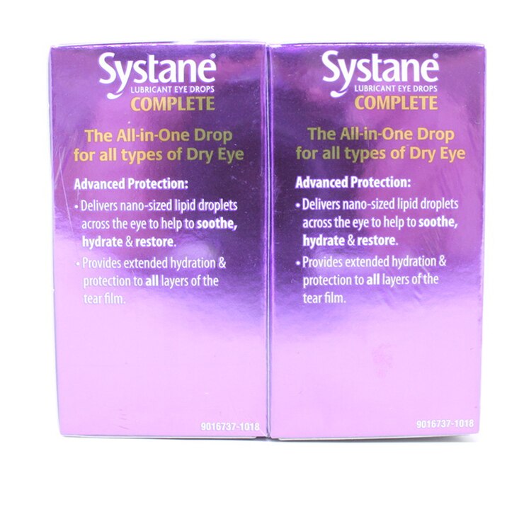 Systane Complete Lubricant Eye Drops, 2 x 10ml Costco UK