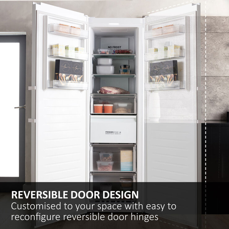 Haier H4F272WEH1K, InstaSwitch Freezer, E Rated in White