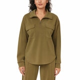 Scotch & Soda Ladies 1/2 Zip Shirt