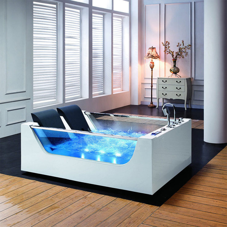 Platinum Spas Calabria 2 Person Whirlpool Bath Tub | Costco UK
