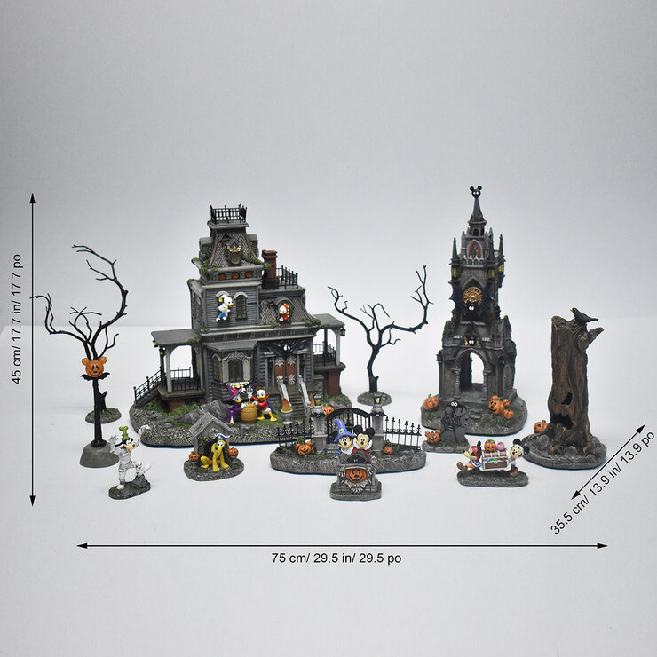 Buy 12pc Disney Halloween Village Dimensions Image at Costco.co.uk
