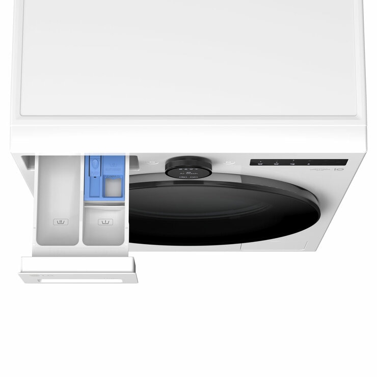 Birds eye view of Washer Dryer open_W4X7016TWB