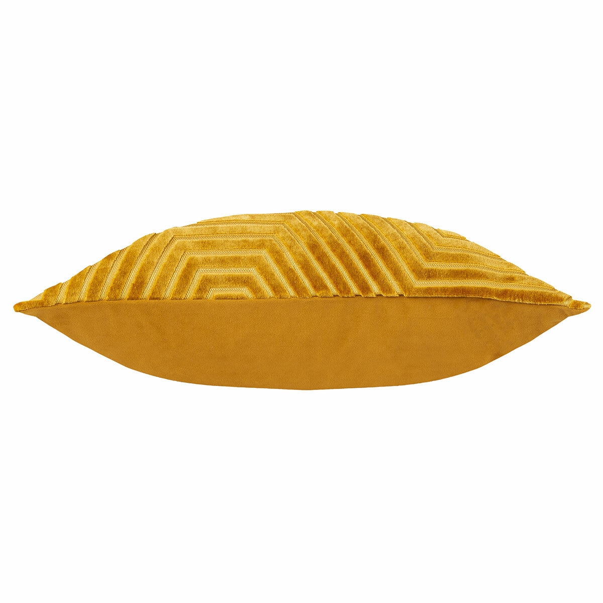 Paoletti Evoke Gold Velvet Feather Fill Cushion 2 Pack, 45 x 45 cm