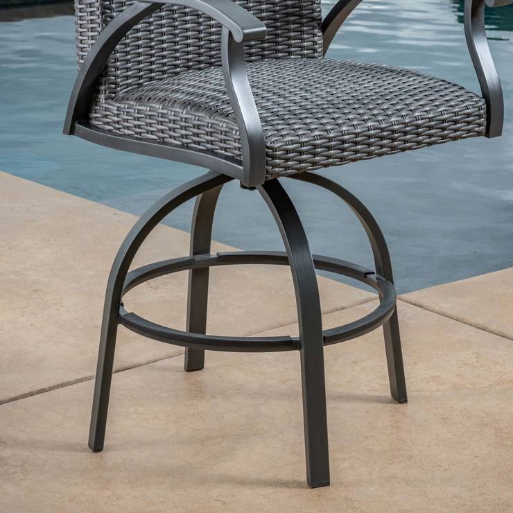 sunvilla indigo 5 piece high dining set