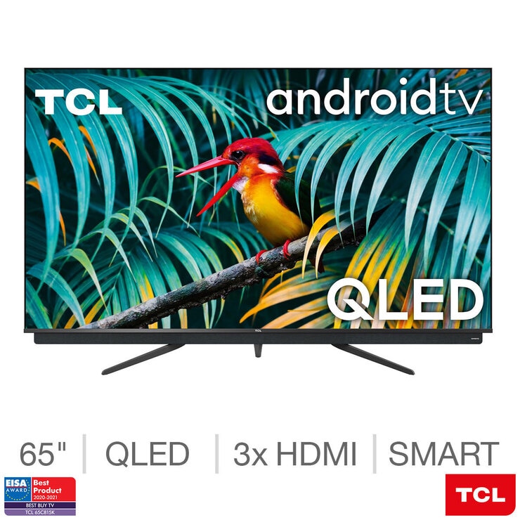 TCL 65C815K 65 Inch QLED 4K Ultra HD Android TV Costco UK