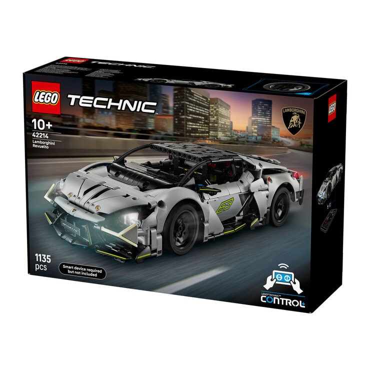 LEGO Technic Lamborghini Revuelto Super Sports Car - Model 42214 (10+ Years)