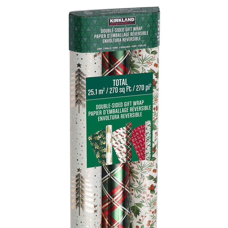 Buy KS Traditional Wrapping Paper Close-up Image at Costco.co.uk