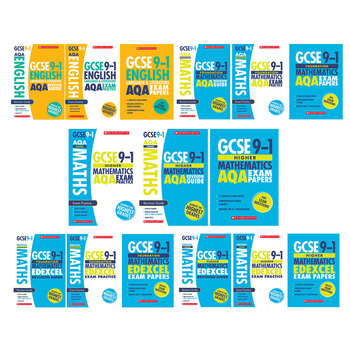 GCSE Revision Guide, Exam Practice & Exam Papers, 3 Book Pack