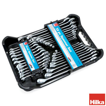 Hilka 32 Piece Combination Spanner Kit