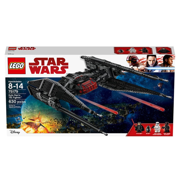 kylo ren's tie fighter 75179