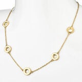 14ct Yellow Gold Love Circles Necklace 14ct Yellow Gold Love Circles Necklace
