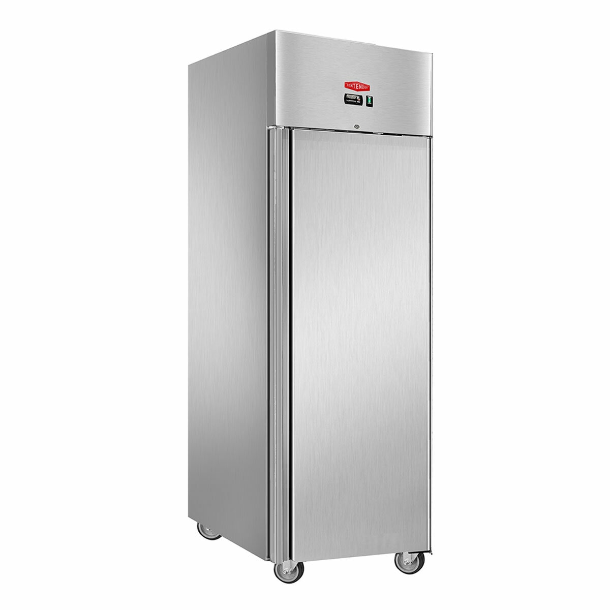 Contender FZU004 Commercial 600L Single Door Catering Freezer, D Rated in Stainless Steel