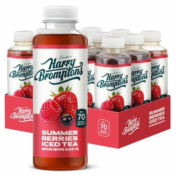 Harry Bromptons Summer Berries Iced Tea, 12 x 500ml