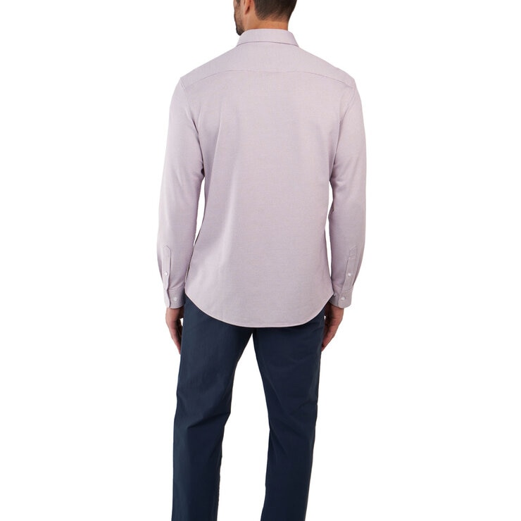 Kirkland Signature Men's Knit Dress Shirt