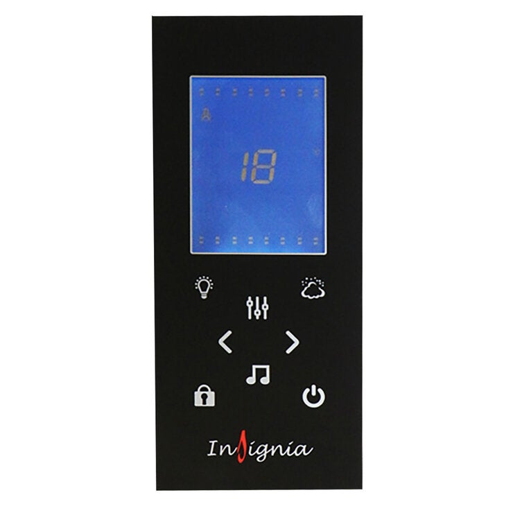 Insignia Diamond 1100mm Offset Quadrant Left Hand Steam Shower with Black Frame Insignia Diamond 1100mm Offset Quadrant Left Hand Steam Shower with Black Frame