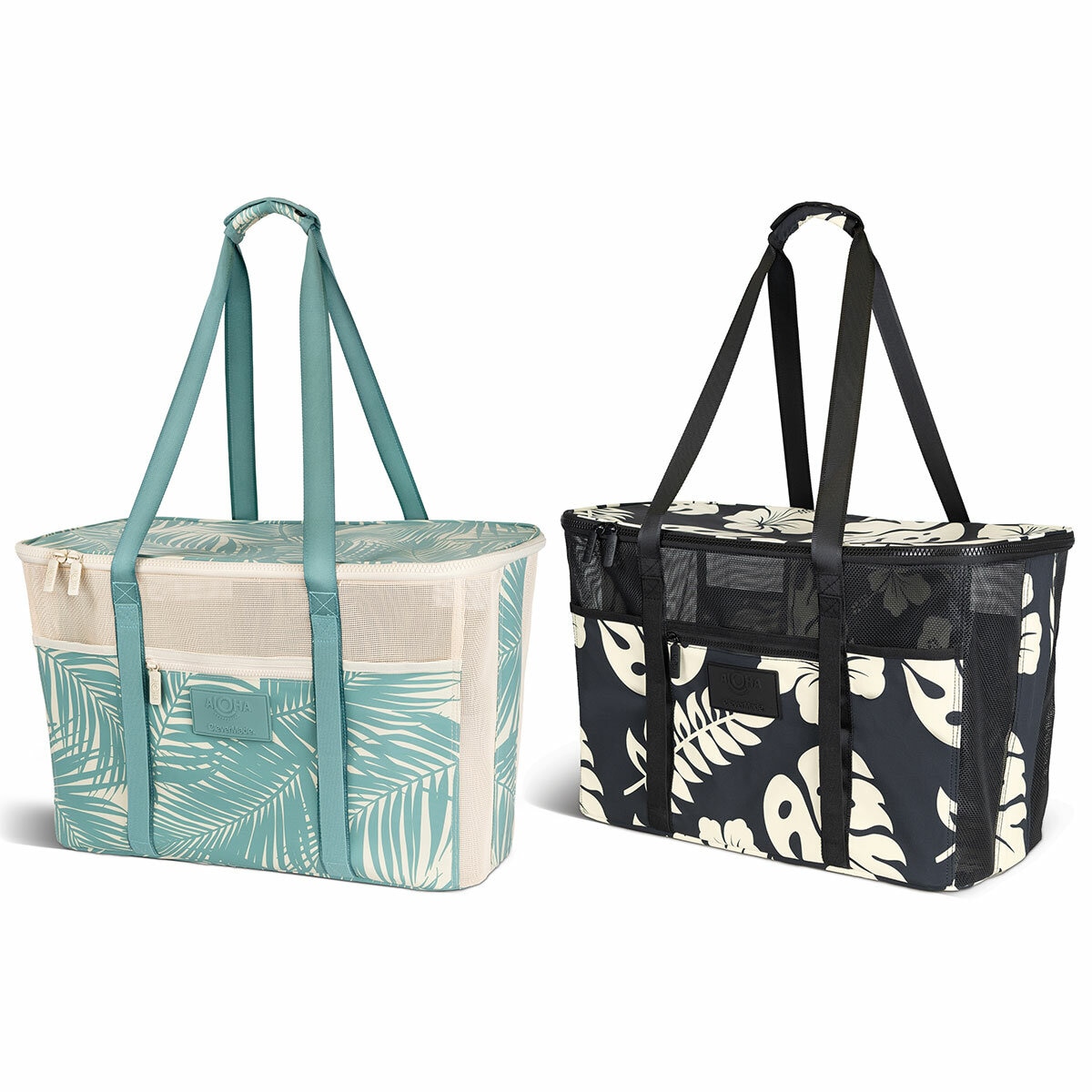 Studio image of the tote bag in two colours Studio image of the tote bag in two colours