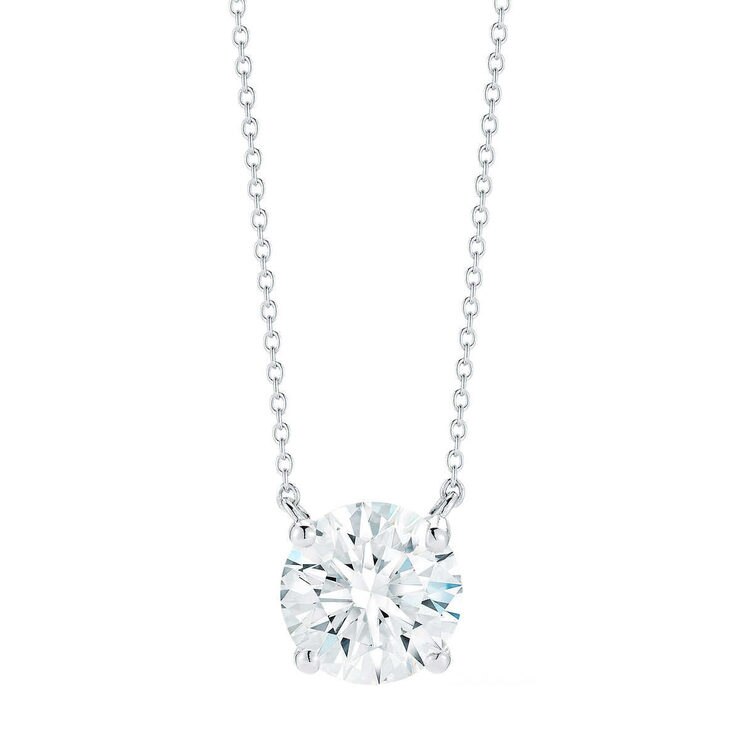 5 34ct Round Brilliant Cut Diamond Solitaire Pendant 18ct White Gold Costco Uk - White Gold Pendant Costco 5 34ct Round Brilliant Cut Diamond Solitaire Pendant 18ct White Gold Costco Uk - White Gold Pendant Costco