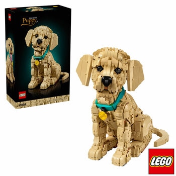 LEGO Icons Golden Retriever Puppy - Model 11384 (18+ Years)