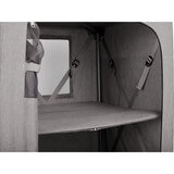 Studio image of a shelf in the cupboard