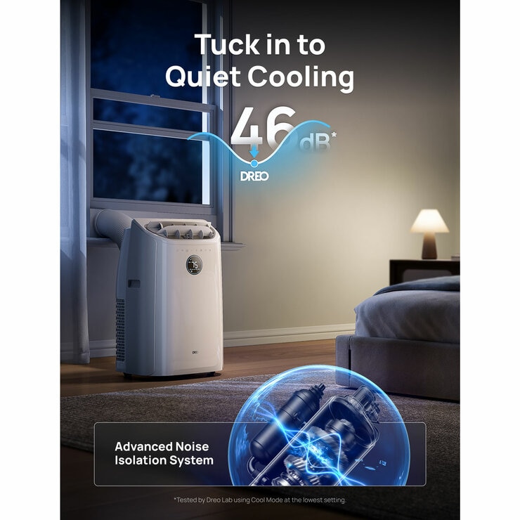 Dreo Smart 3-in-1 Portable Air Conditioner, DRHAC005S Dreo Smart 3-in-1 Portable Air Conditioner, DRHAC005S