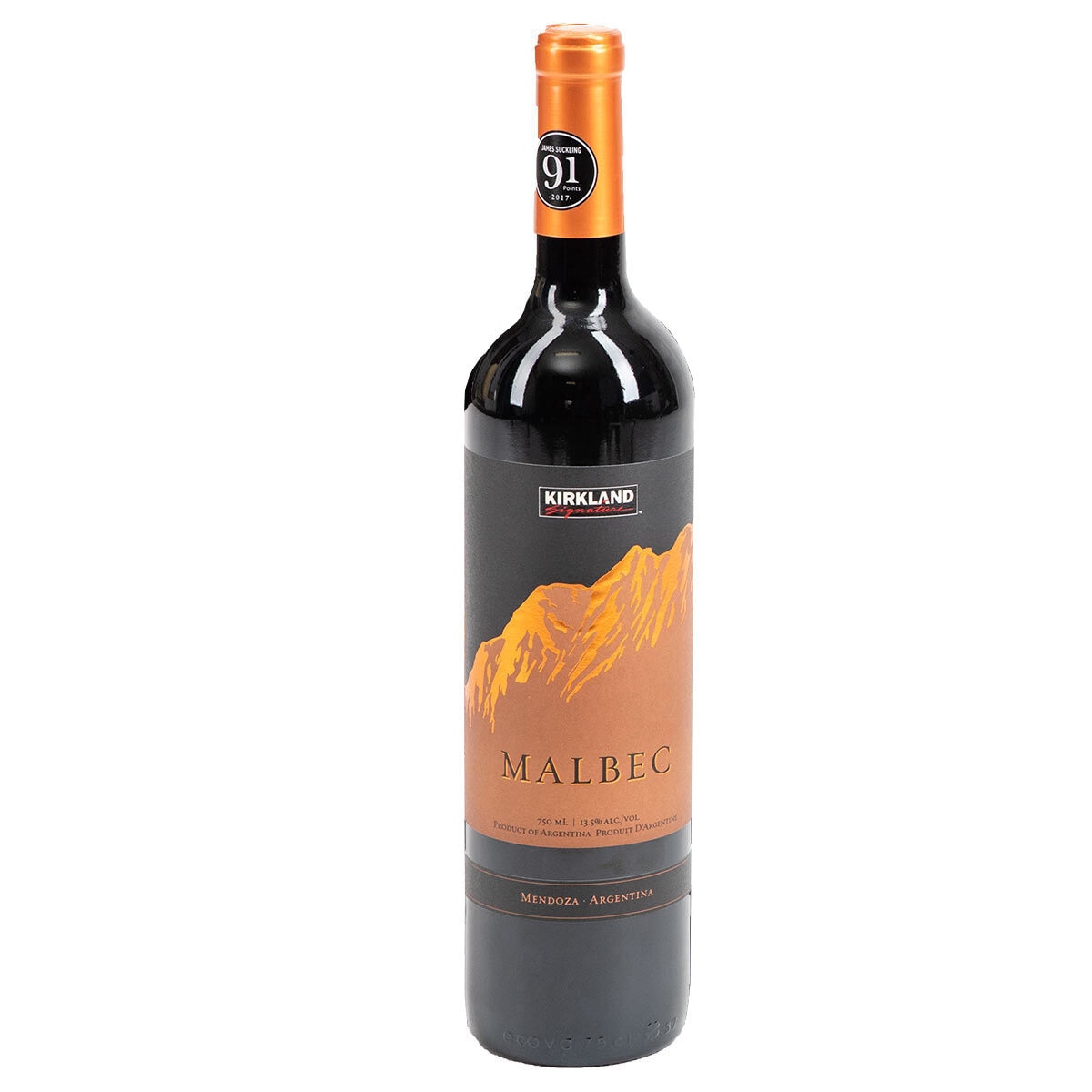 Kirkland Signature Mendoza Argentina Malbec 2023, 75cl