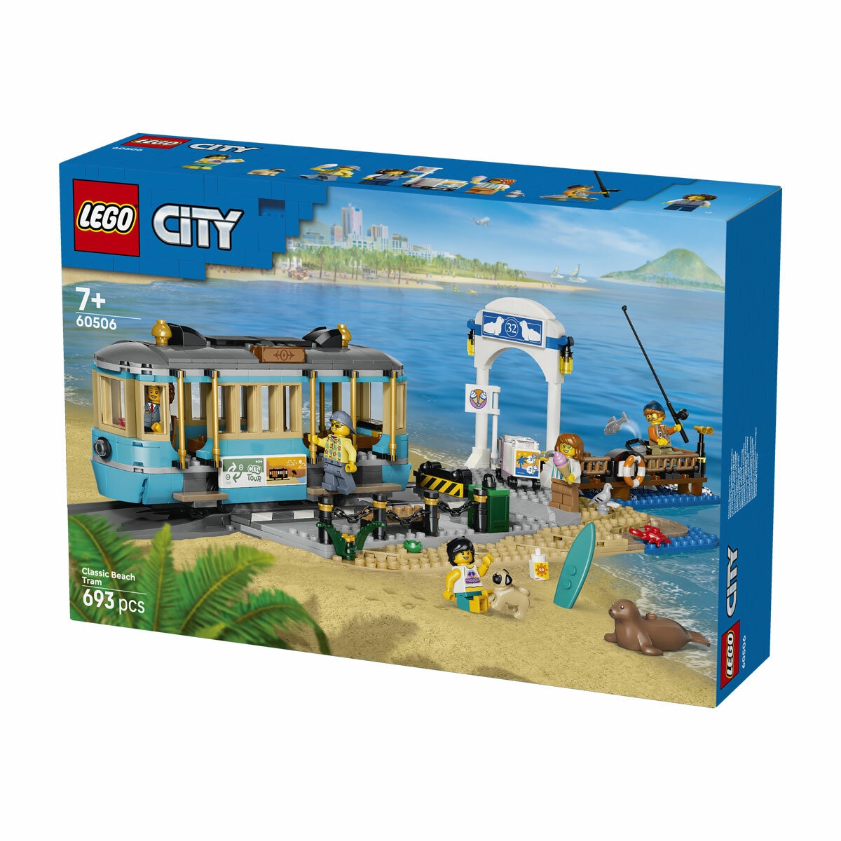LEGO City Classic Beach Streetcar - Model 60506 (7+ Years) LEGO City Classic Beach Streetcar - Model 60506 (7+ Years)