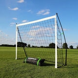 Lifestyle image of the Kickster Portable Football Goal 1.5 x 1m with carry bag Lifestyle image of the Kickster Portable Football Goal 1.5 x 1m with carry bag