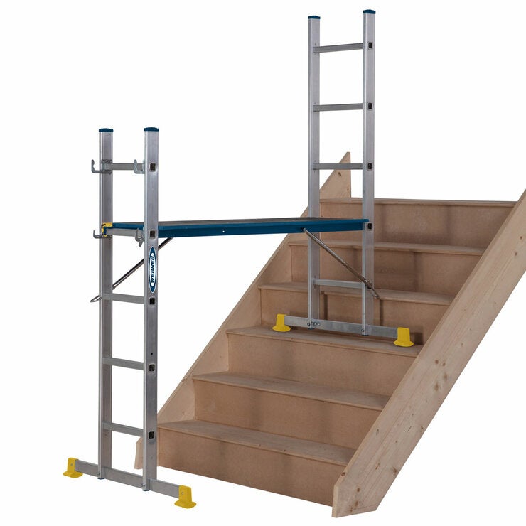 Werner 5-in-1 Combination Ladder with Platform Werner 5-in-1 Combination Ladder with Platform