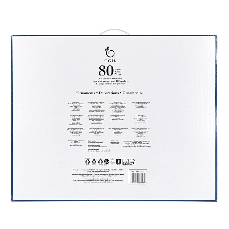 80CT Shatterproof ornament Set 80CT Shatterproof ornament Set