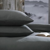 Belledorm Brushed Cotton Charcoal Bedding Bundle, in 4 Sizes Belledorm Brushed Cotton Charcoal Bedding Bundle, in 4 Sizes